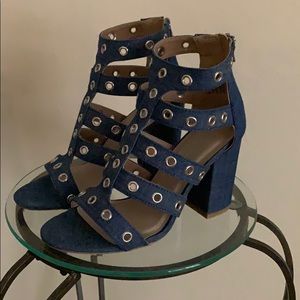 Denim Heels